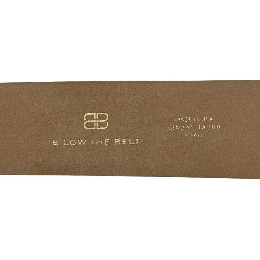 B-Low The Belt Polished Black Edmond Belt Size S